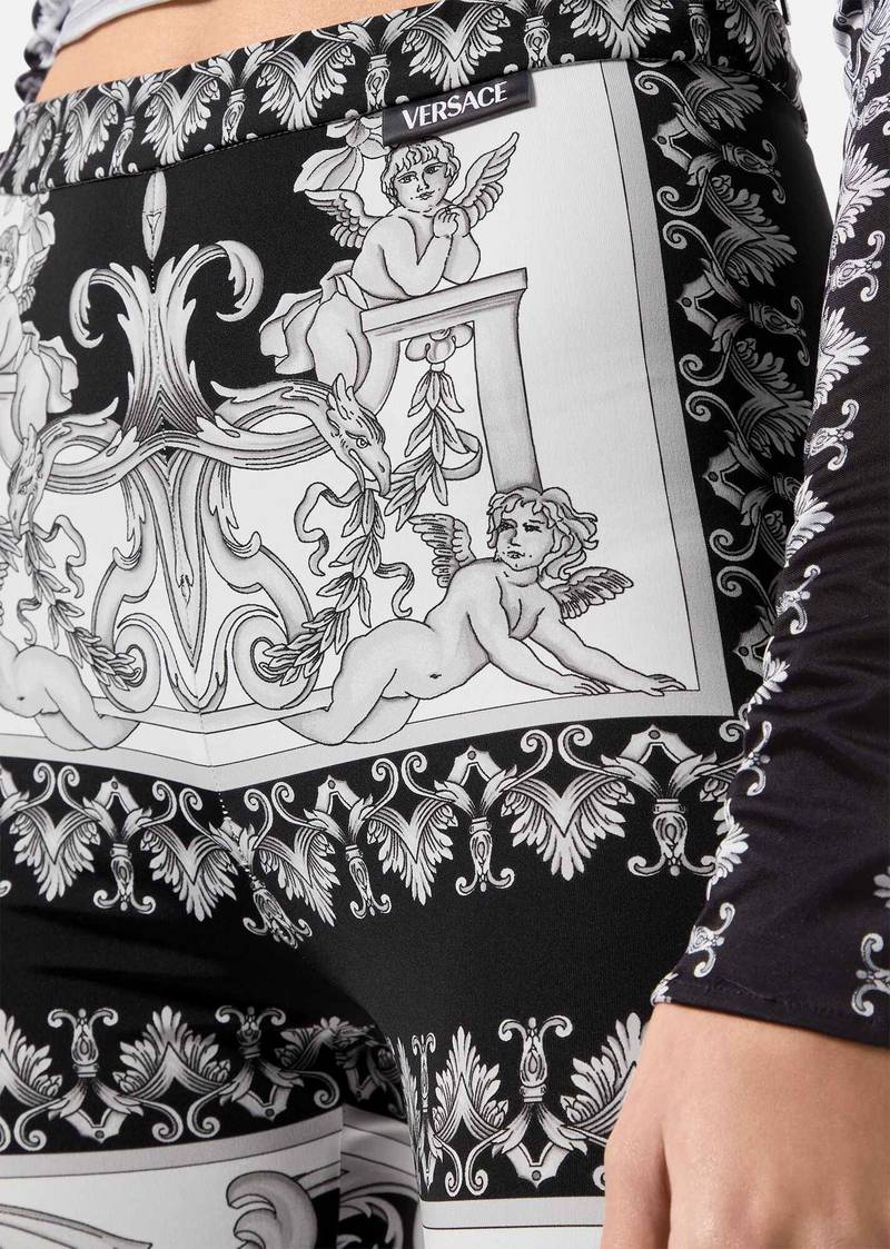 Silver Baroque Leggings 5