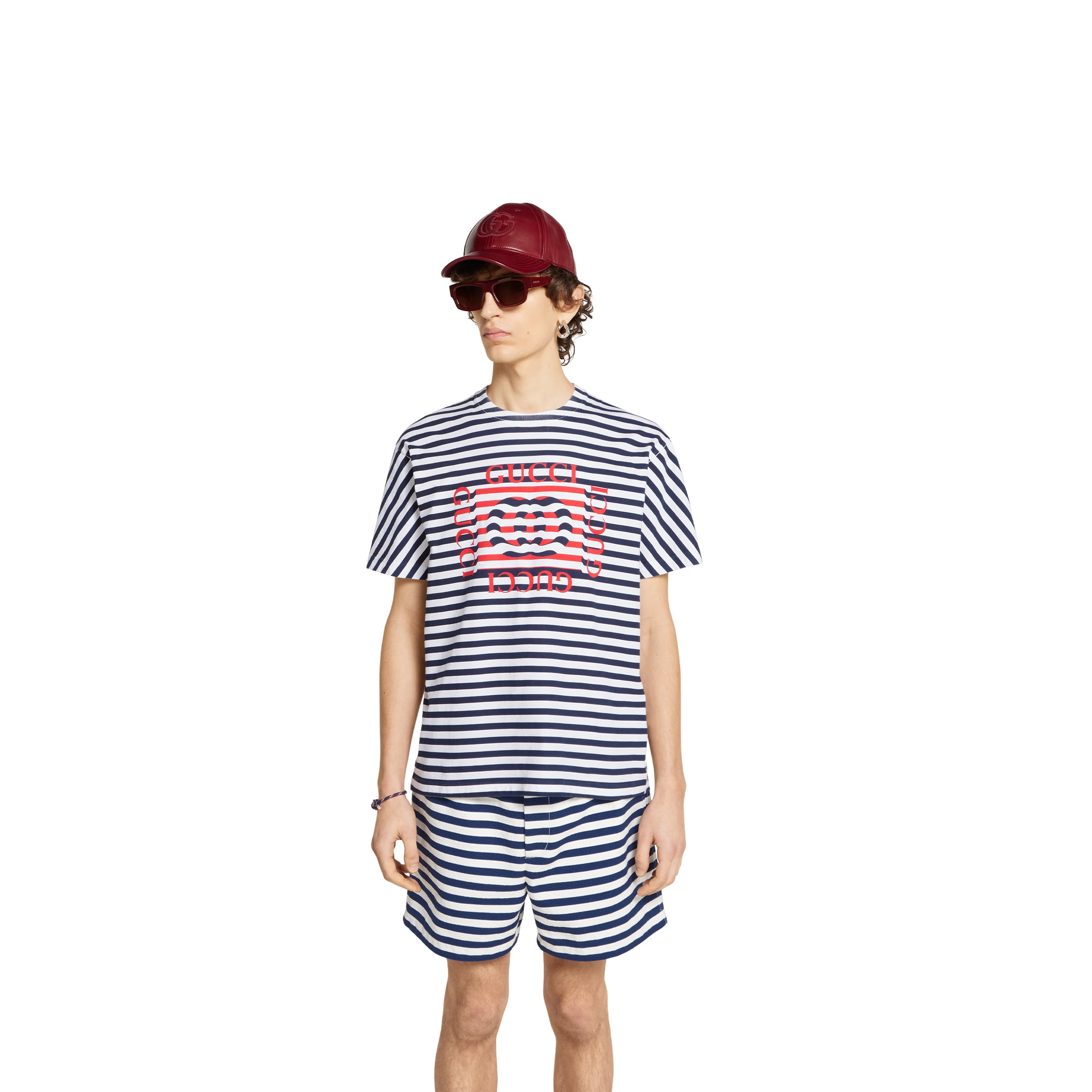 Printed cotton jersey T-shirt - 3