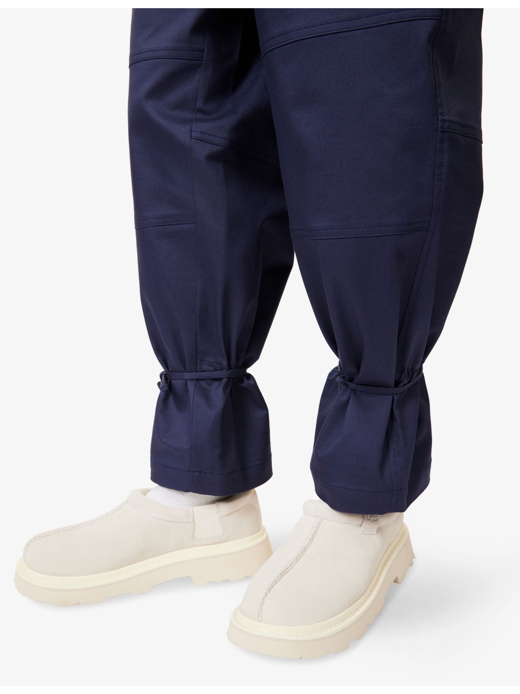 Moncler x Gilga Farm By Donald Glover Logo-Patch Tapered-Leg Cotton-Blend Trousers - 5