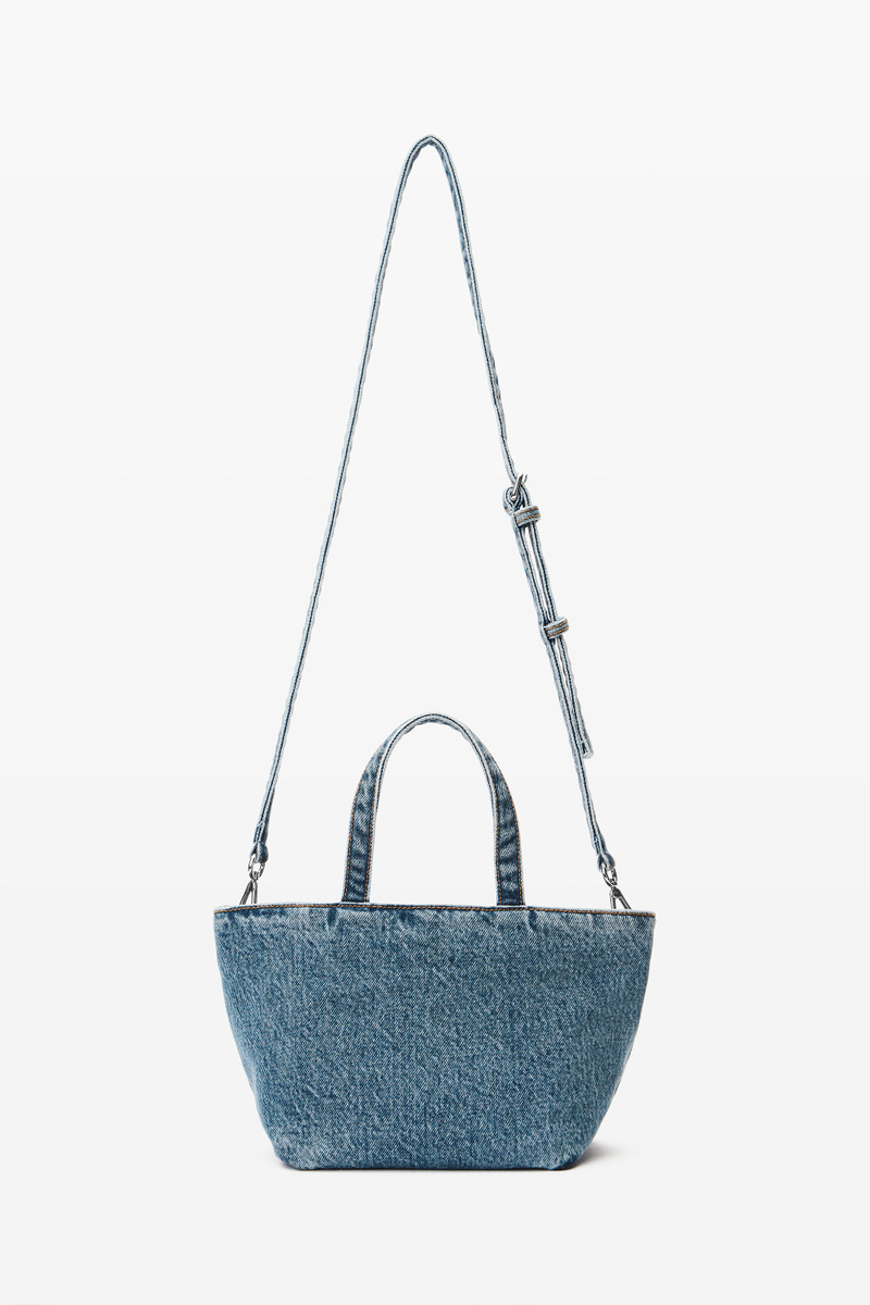 Small Punch Tote in Vintage Medium Indigo 5