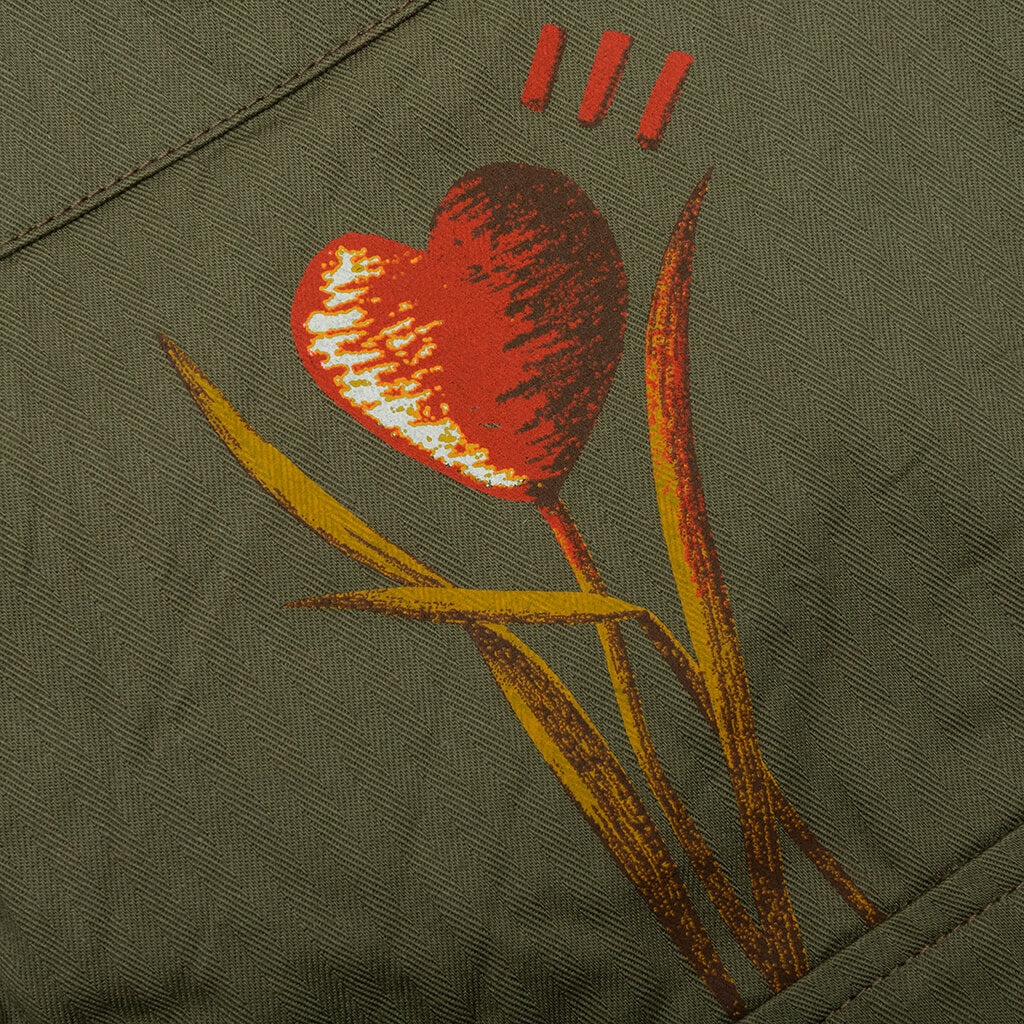 MILITARY JACKET - OLIVE DRAB - 5