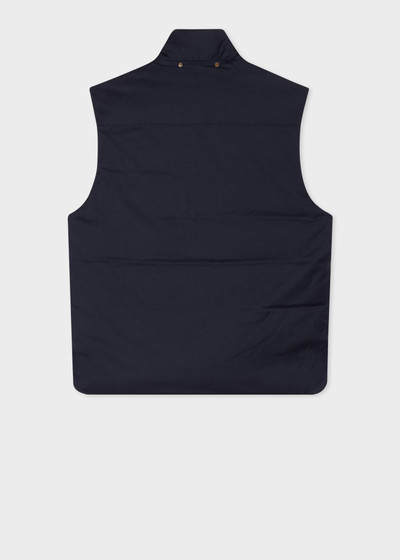 Paul Smith Navy 'Storm System' Wool Gilet outlook