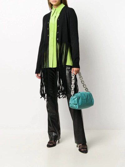 Bottega Veneta fringed cardigan outlook