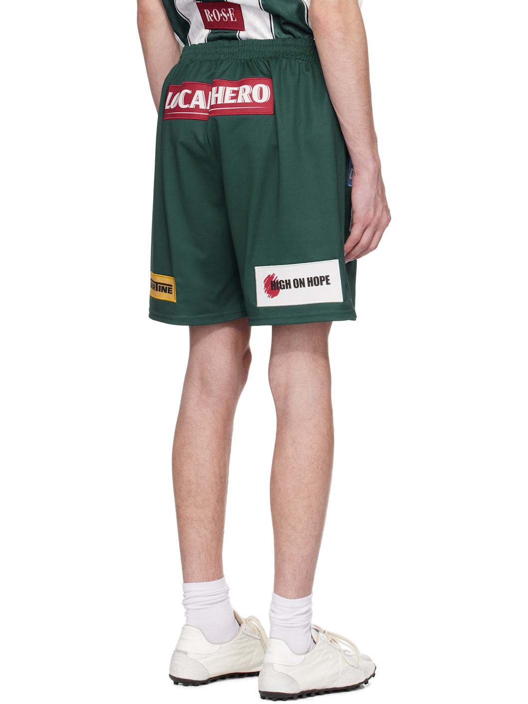 Green Football Shorts - 3