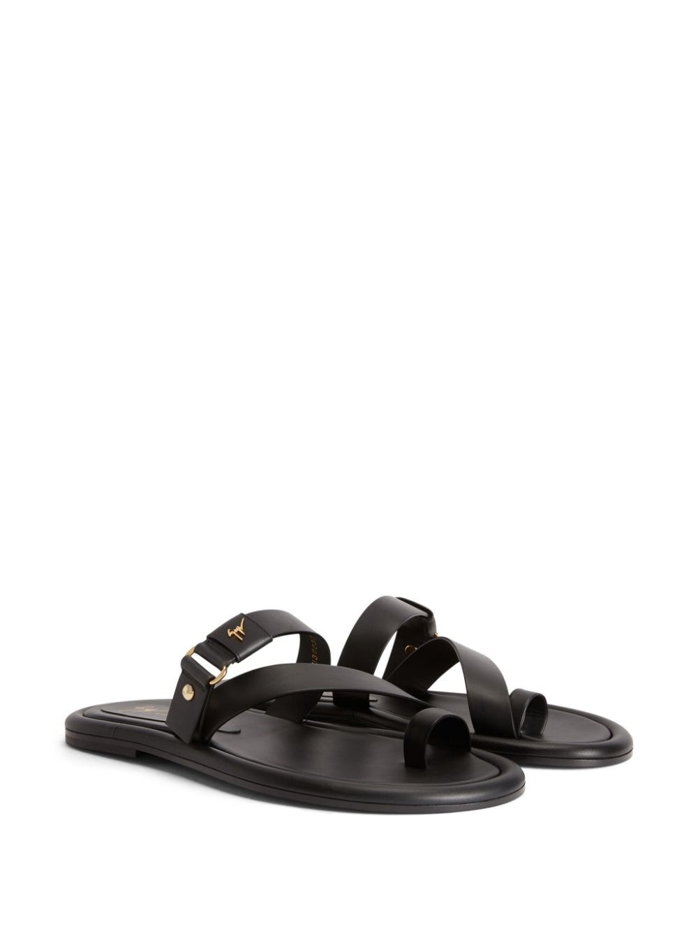 Taanguy leather slides - 2