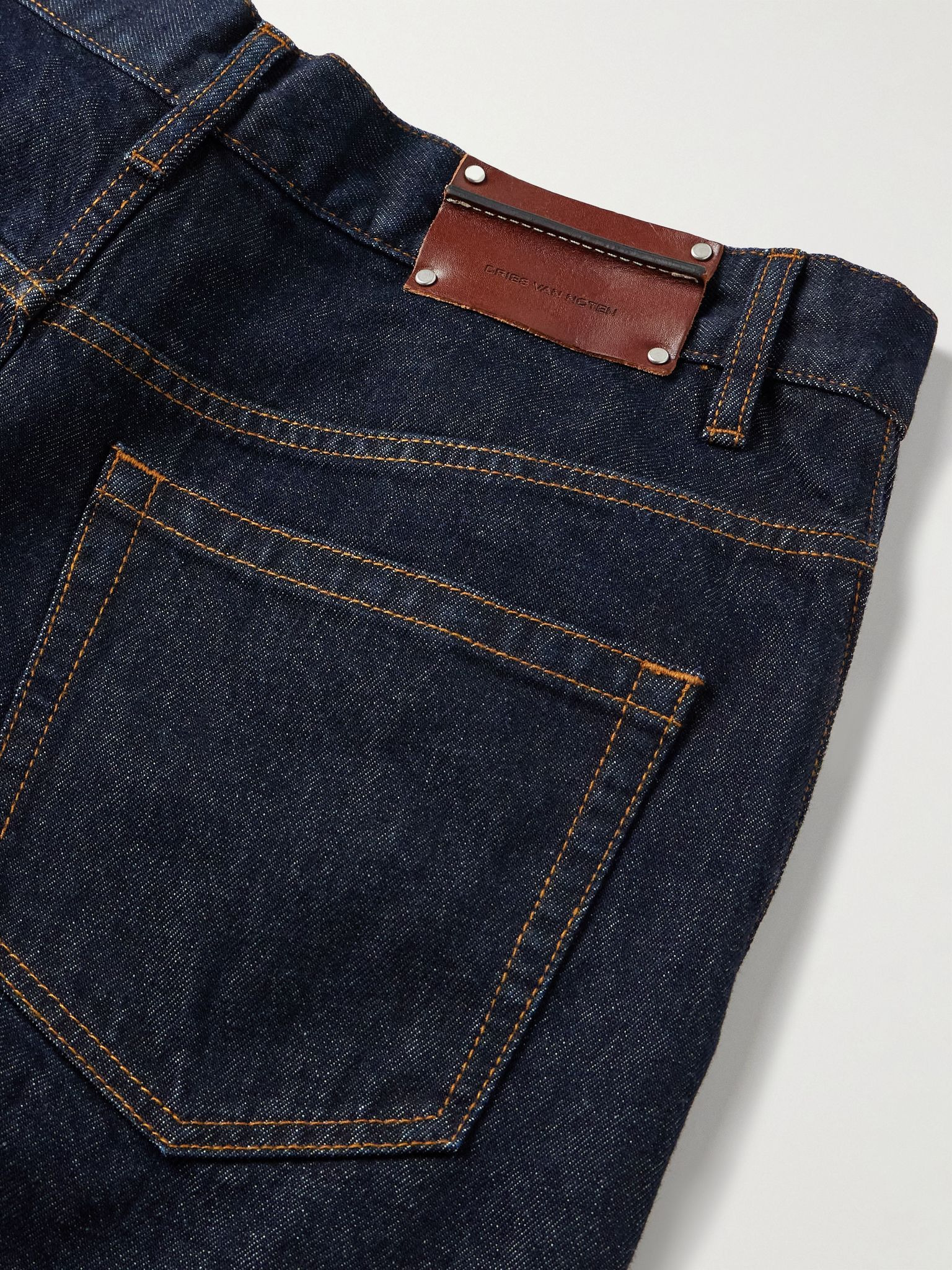 Wide-Leg Jeans Navy - 5