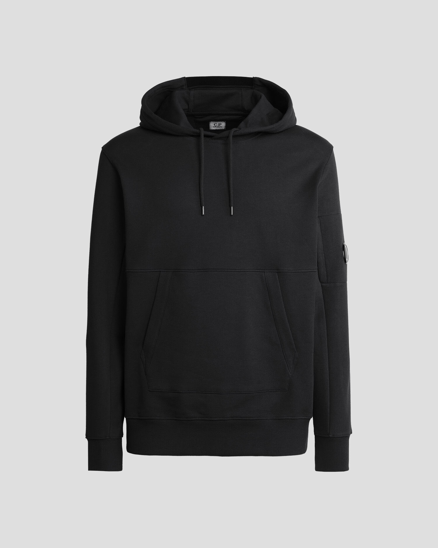 C.P. Company Diagonal Raised Fleece Hoodie | REVERSIBLE