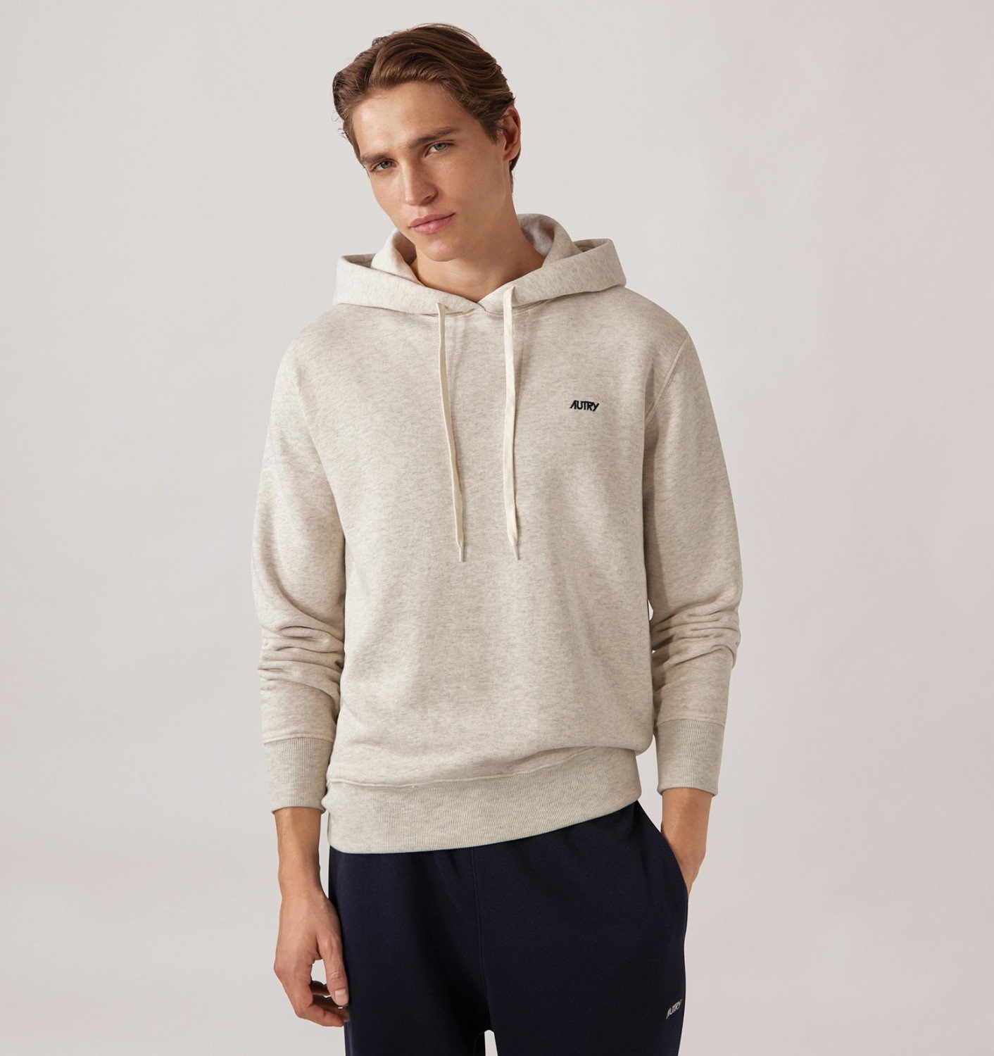 EMBROIDERED AUTRY LOGO HOODIE MAN - 2