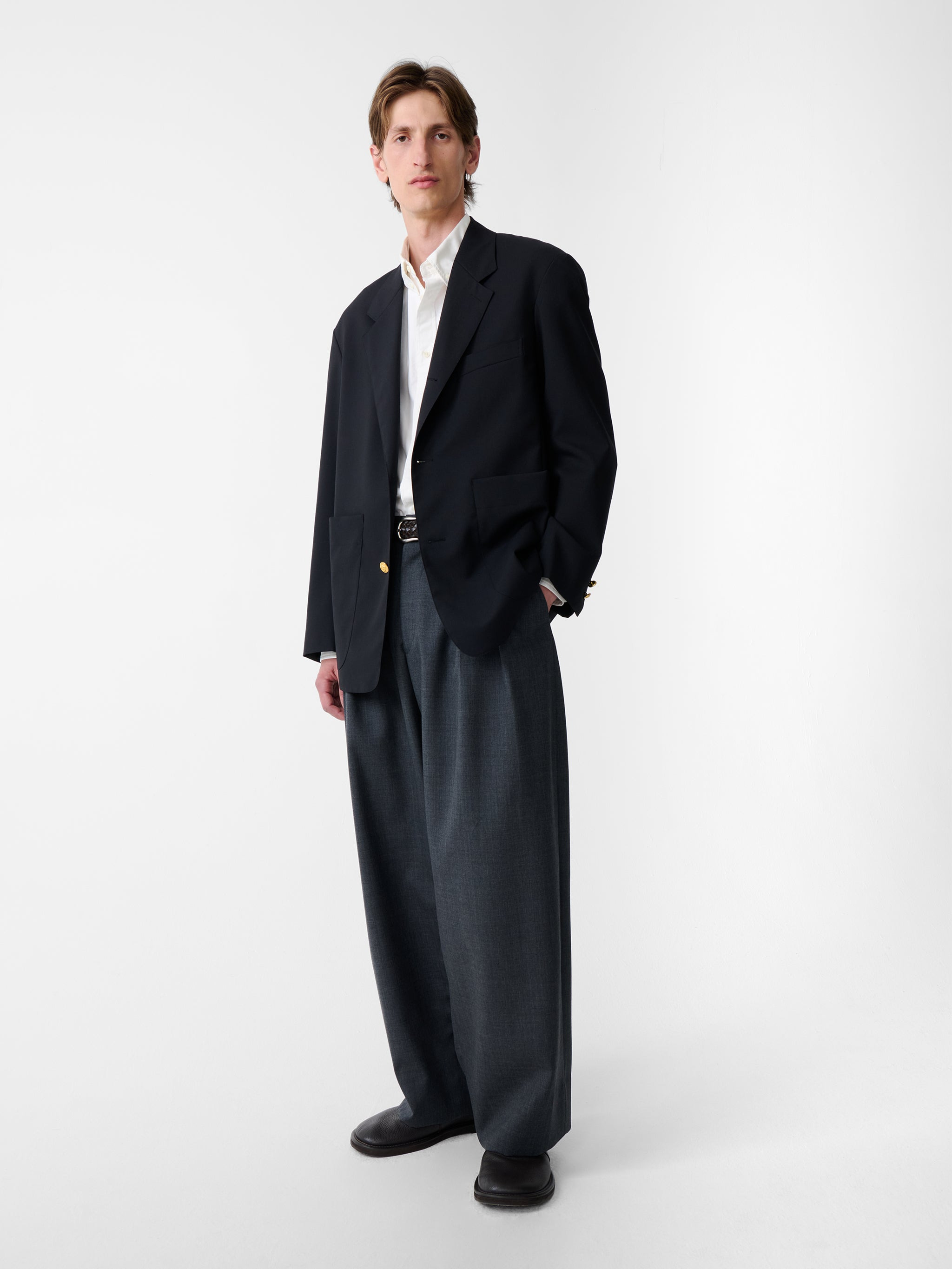 SN X BEAMS Plus Alvy Tropical Wool Pant - 2
