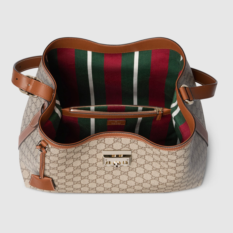 Padlock large shoulder bag 8