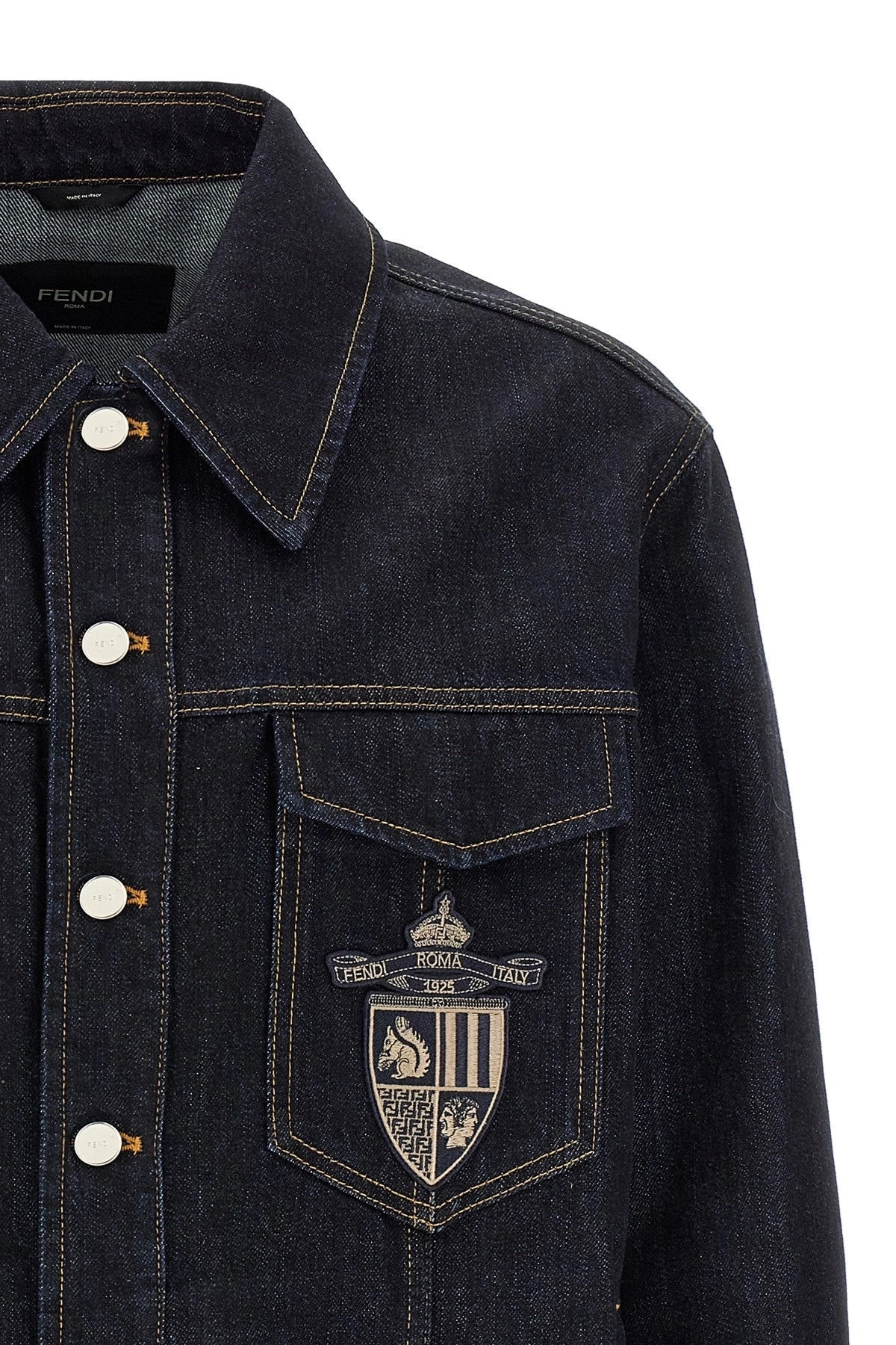Fendi Men Fendi Crest Jacket - 4