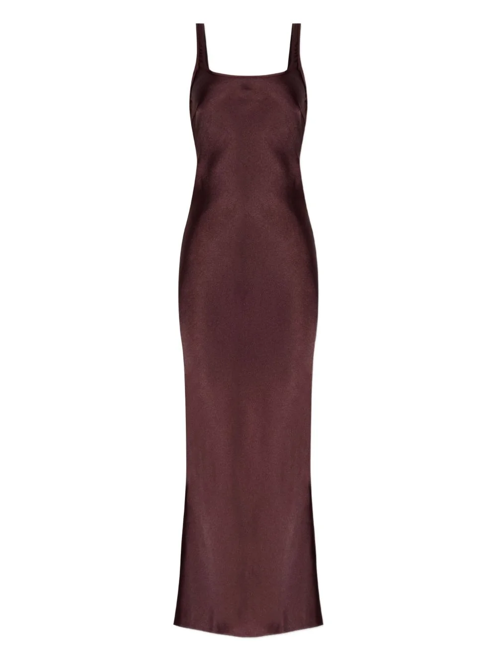 Sanuna square-neck split dress - 1