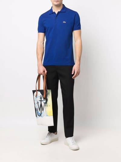 LACOSTE logo-patch polo shirt outlook