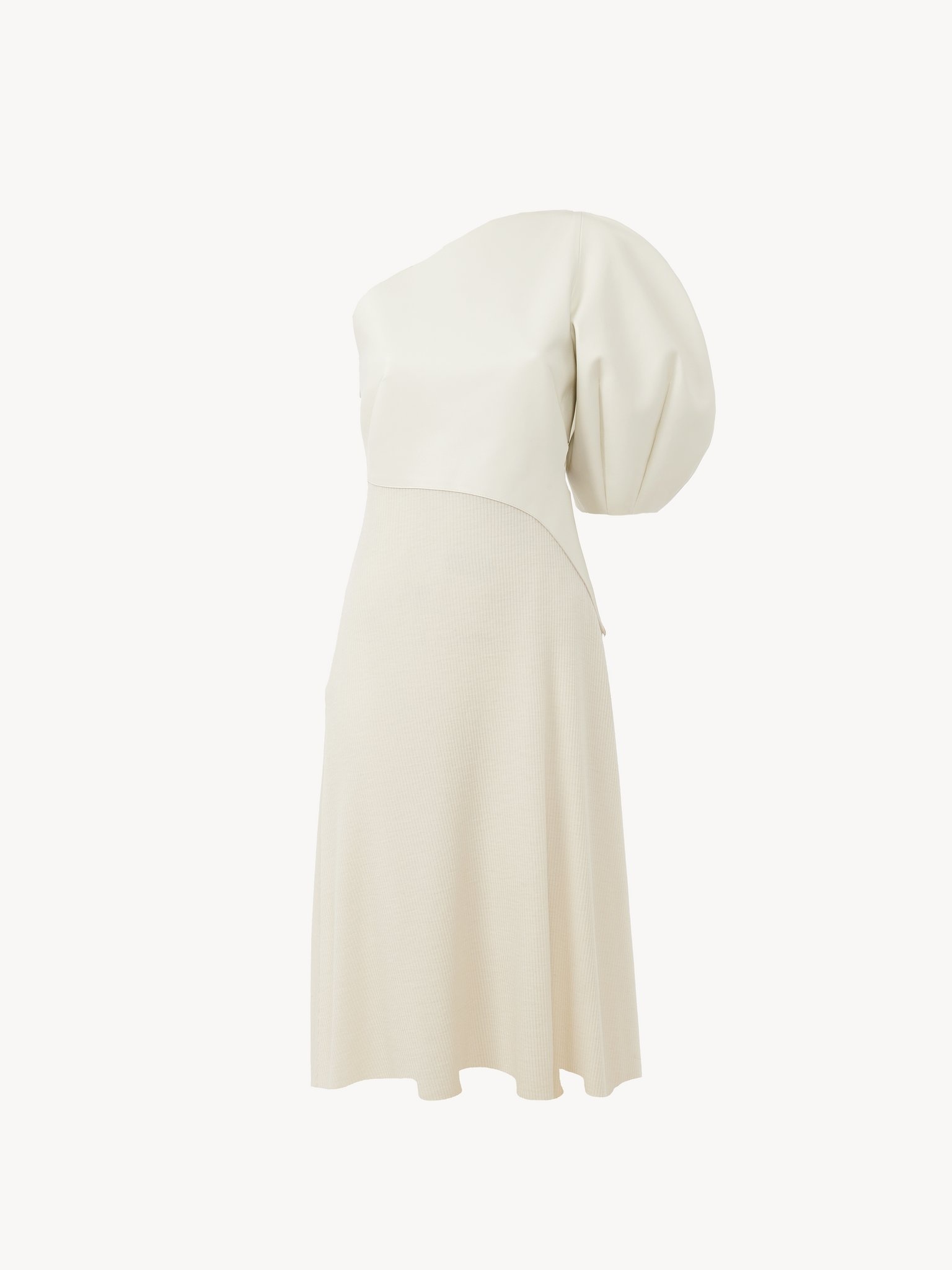 ASYMMETRICAL MIDI DRESS - 3