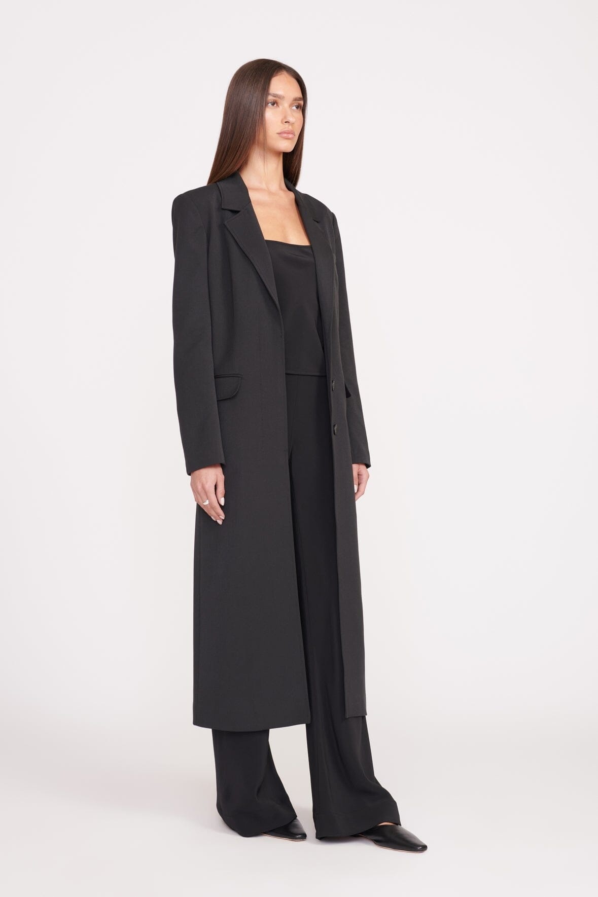 STAUD RALPH COAT BLACK - 3