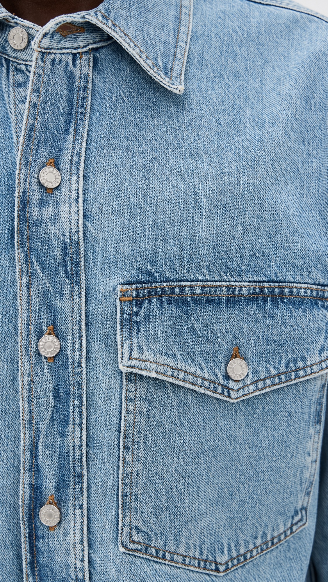 Rafe Denim Overshirt - 5