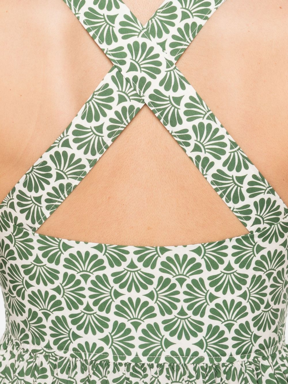 crossback midi dress - 5