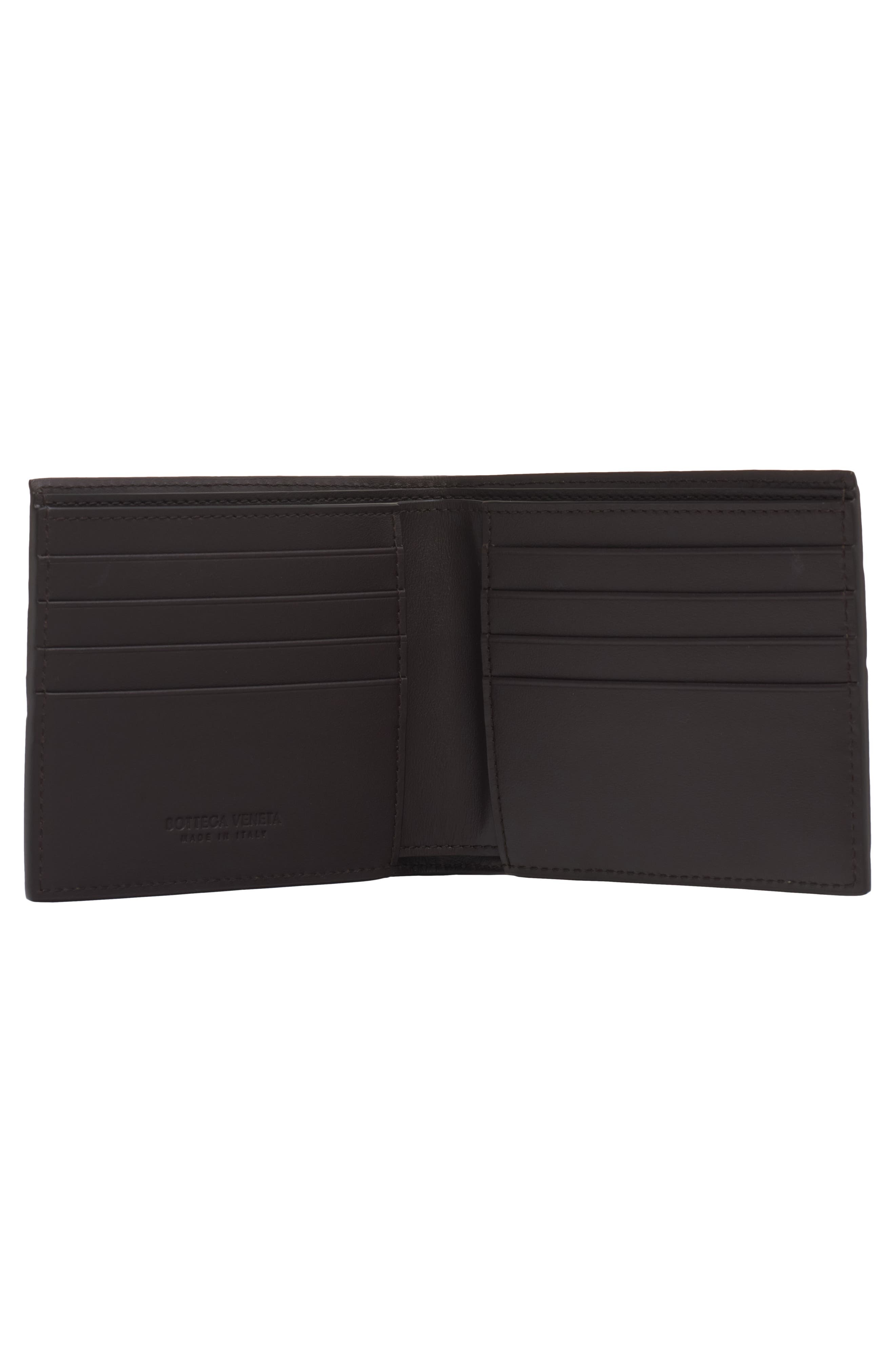 Bottega Veneta Intrecciato Dégradé Leather Bifold Wallet in 2145 Fondant-Silver at Nordstrom - 2