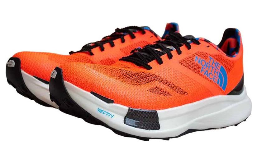 THE NORTH FACE Vertic Pro Athlete Mens Trail Running Shoes 'Solar Coral Optic Blue' 819B-OIG - 3