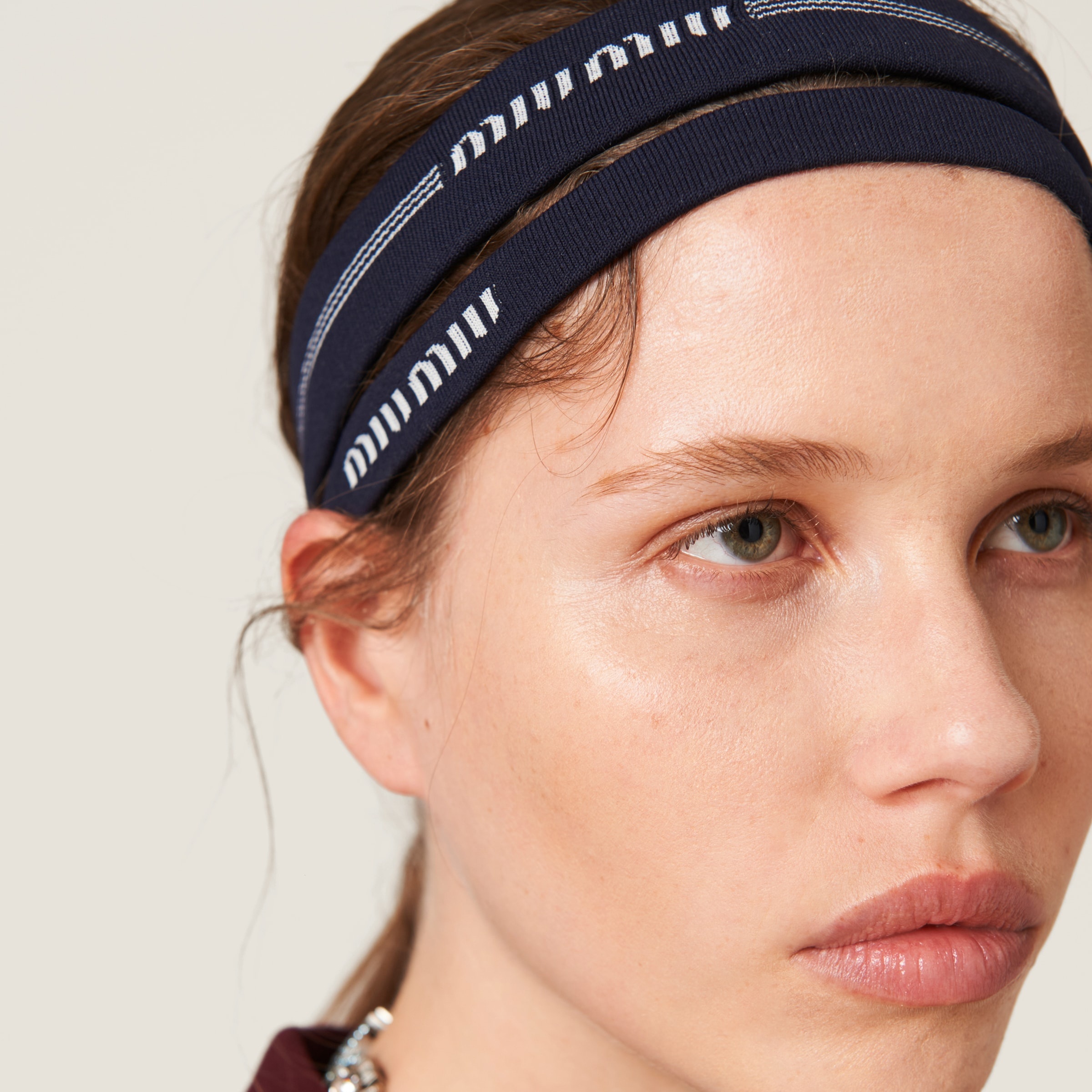 Jersey hair accessories with pouch - 2