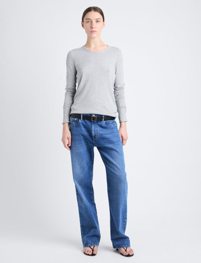 Proenza Schouler Tina Sweater in Cotton Silk outlook
