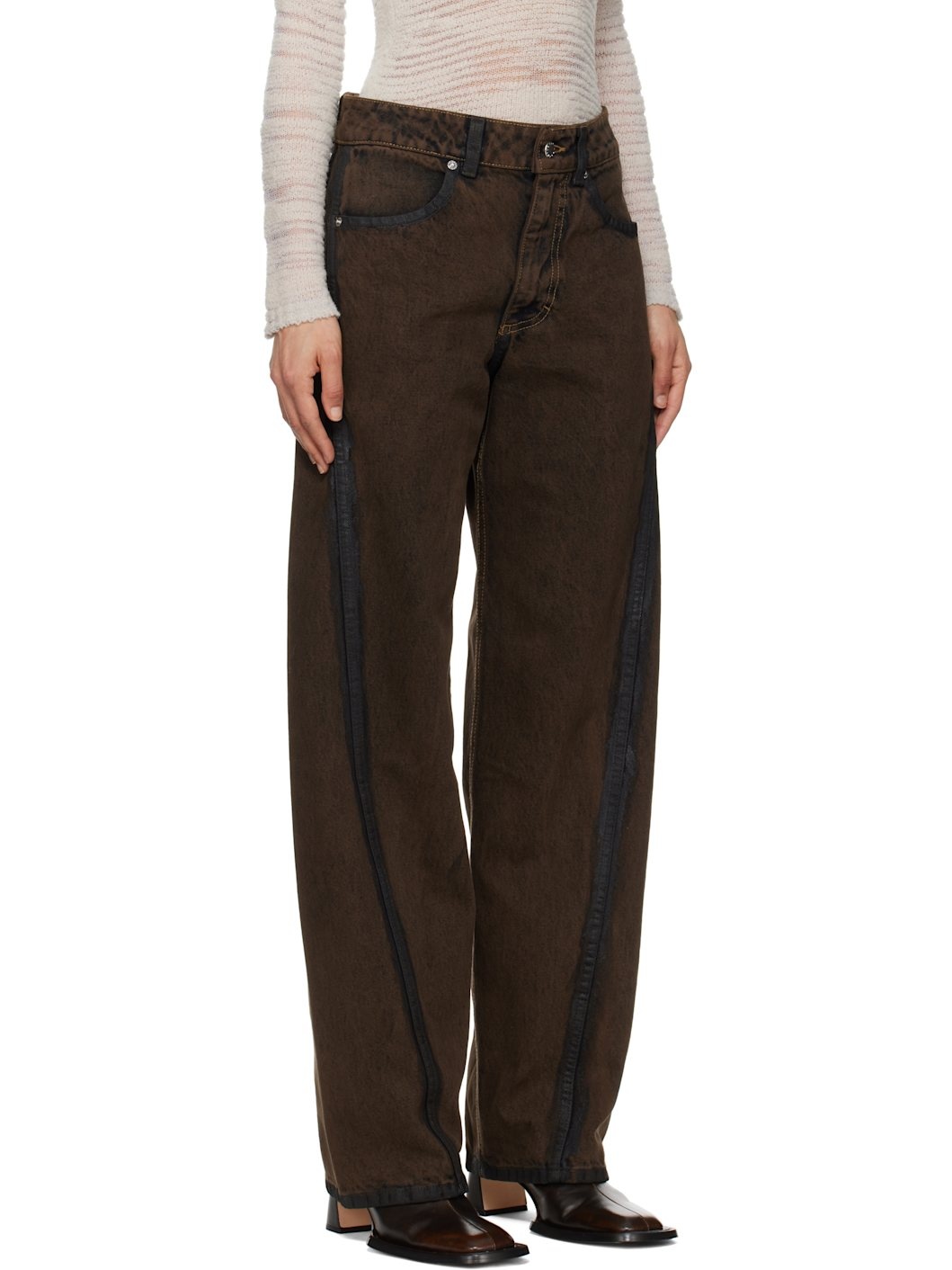 Brown Bend Jeans - 2