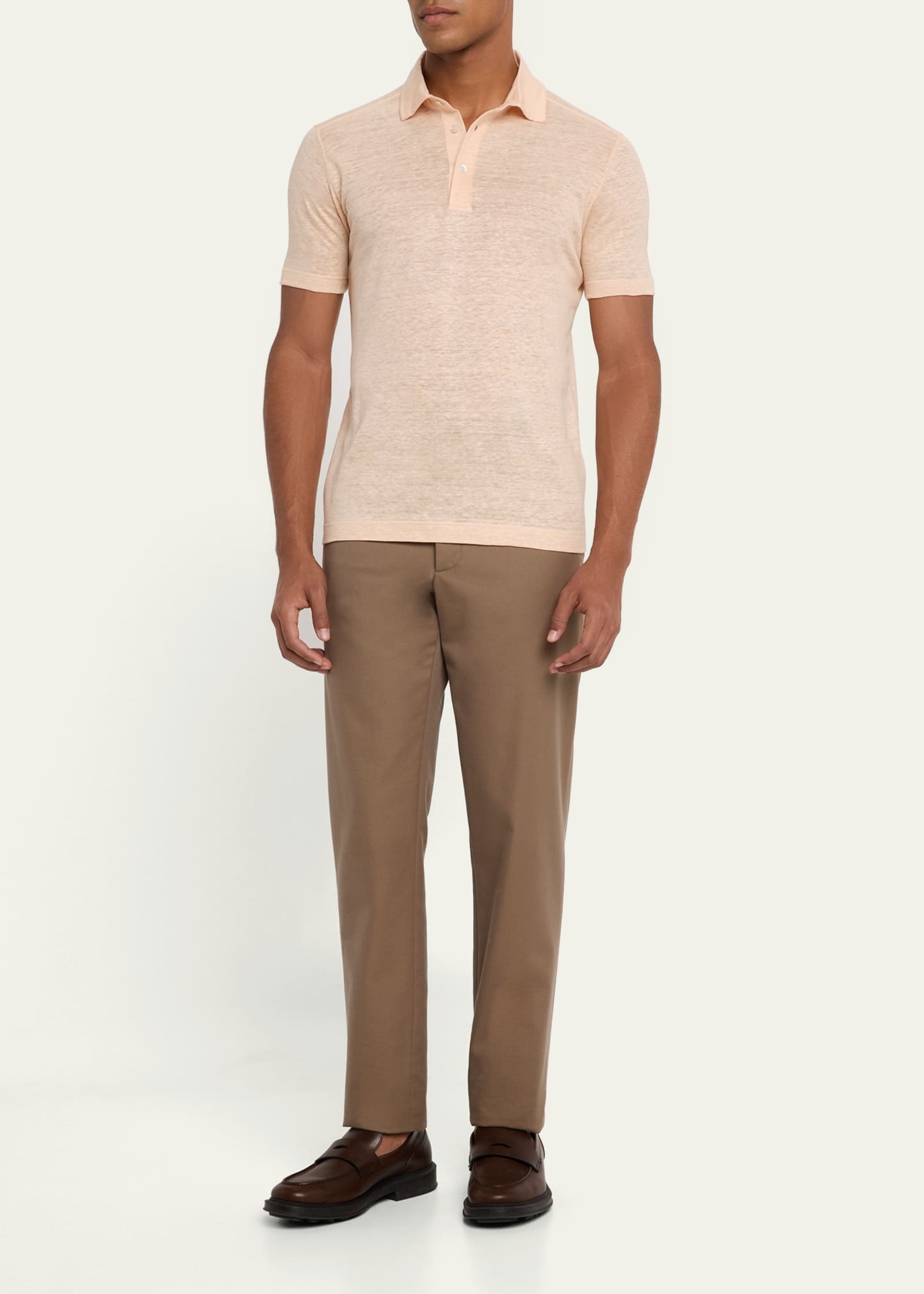 Men's Sam Linen Crewneck T-Shirt - 2