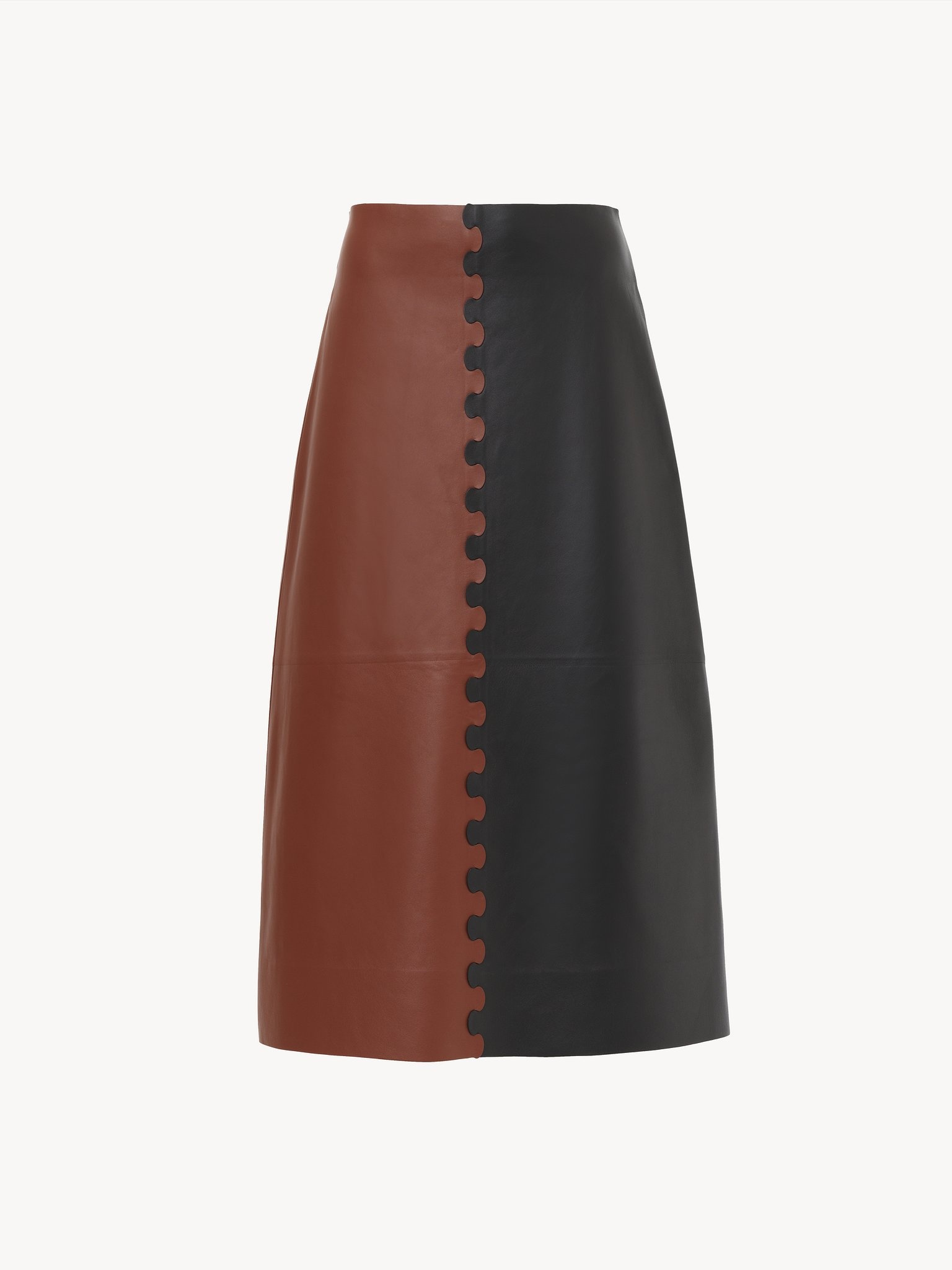 A-LINE MID-LENGTH SKIRT - 4