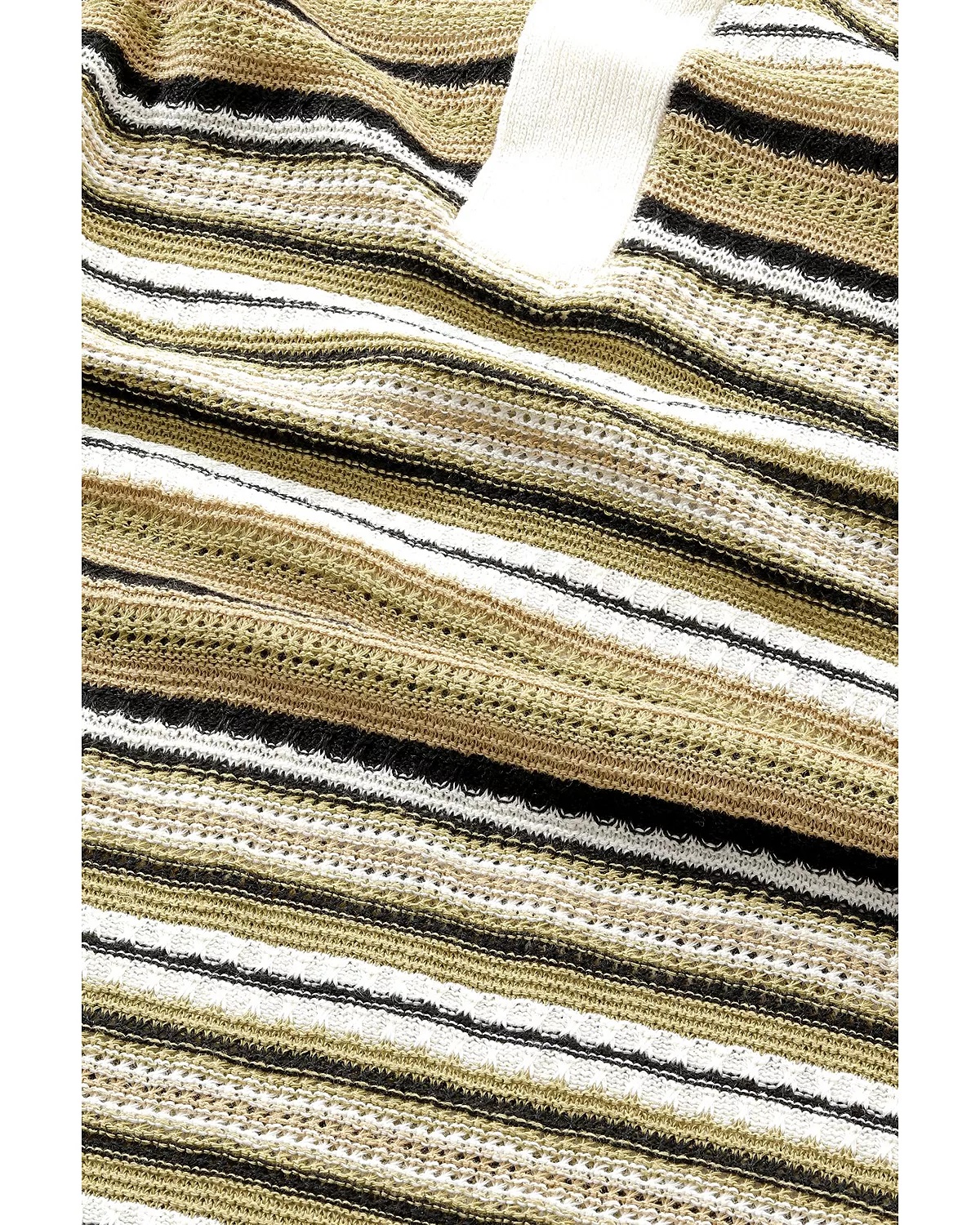 Noam Knitted Striped Polo - 2