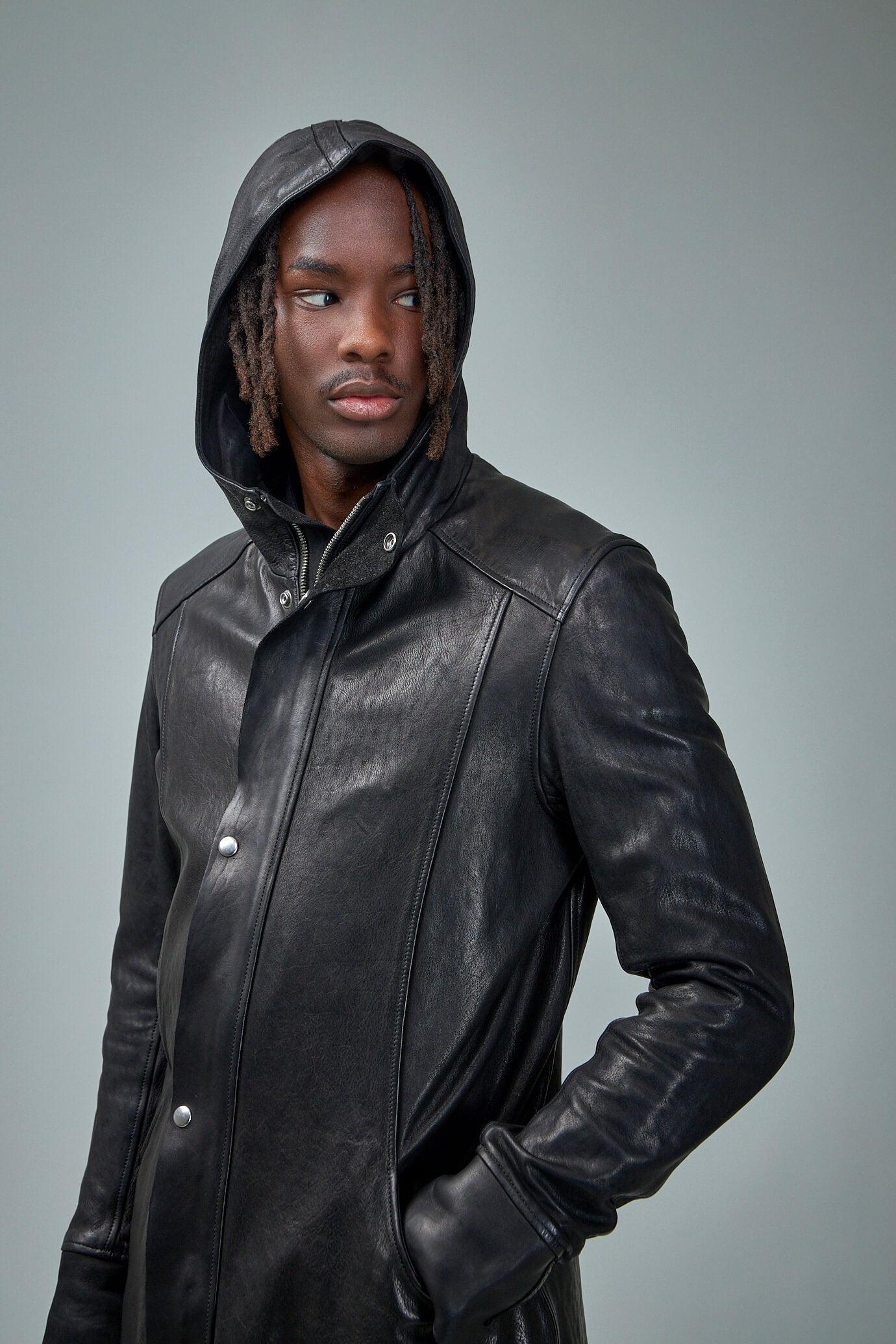 Coat Leather Soft Horse - 4