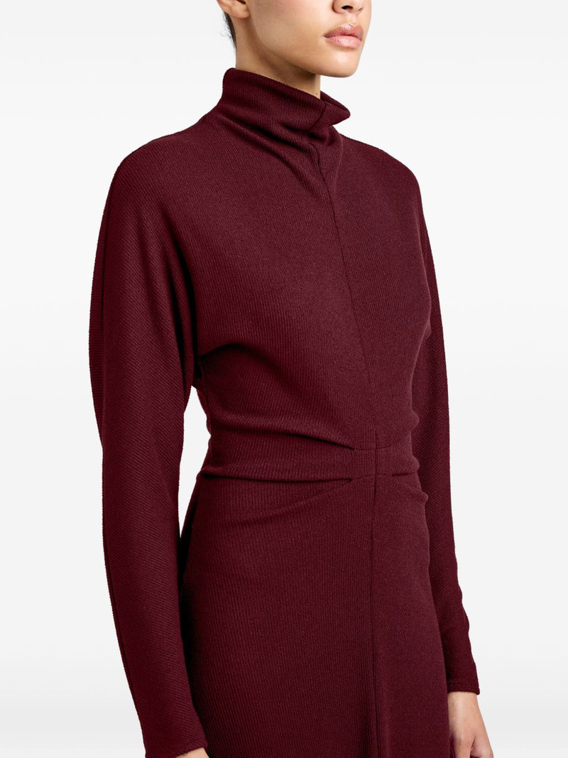 Soren roll-neck fine-ribbed maxi dress 5