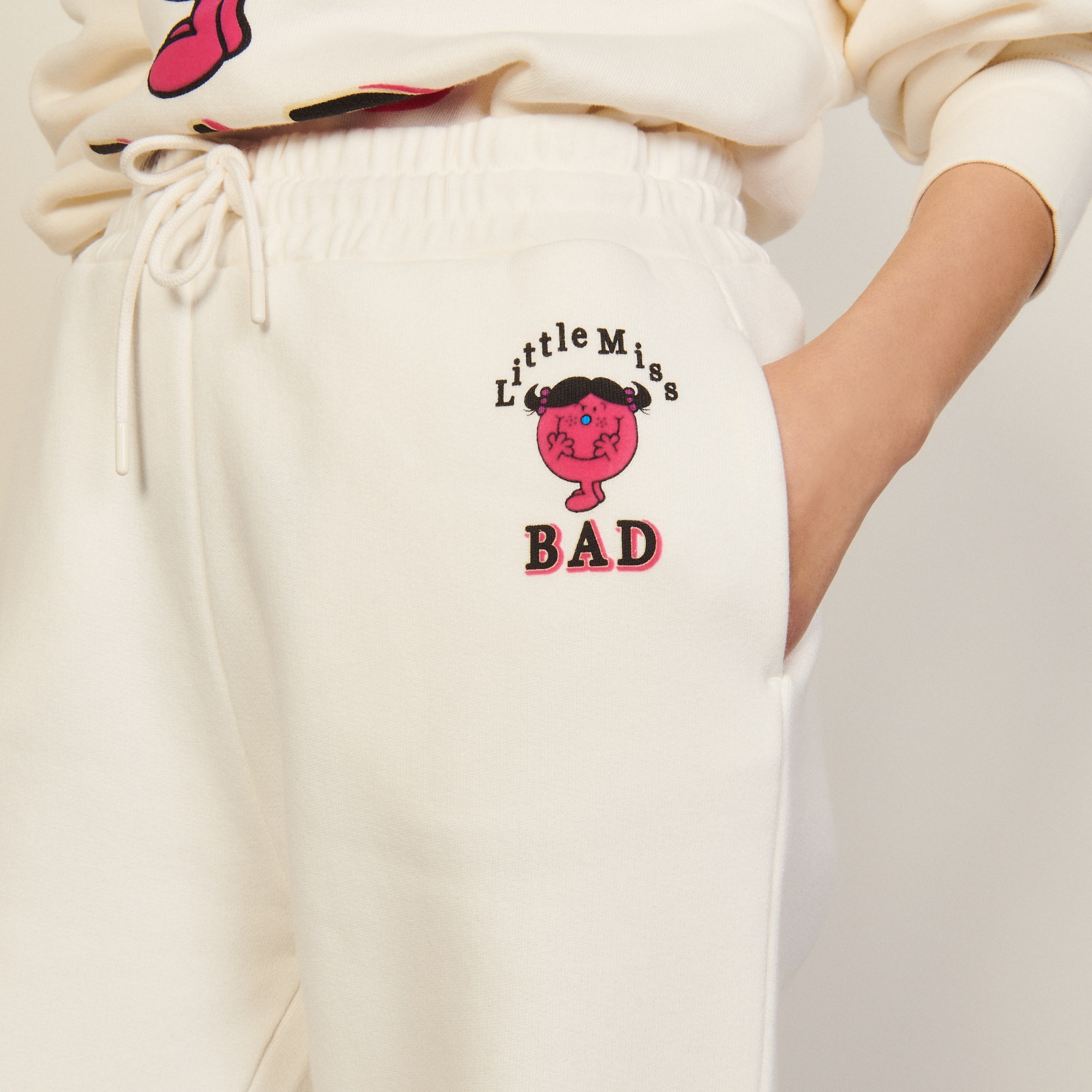 Cotton jogging bottoms with print - 5