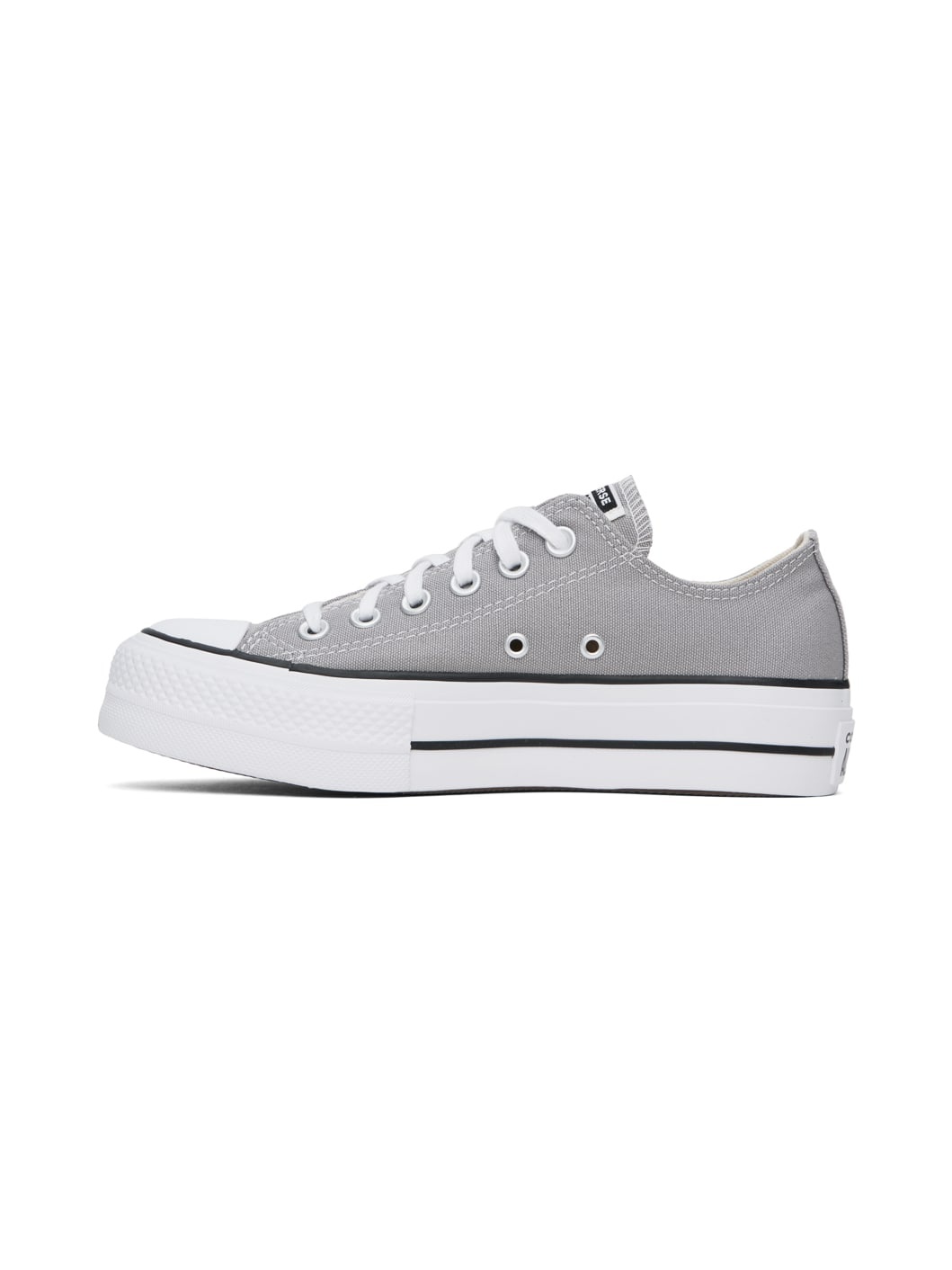 Gray Chuck Taylor All Star Low Top Sneakers - 3