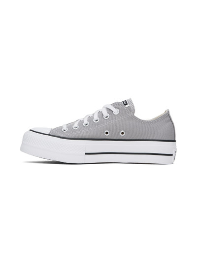 Converse Gray Chuck Taylor All Star Low Top Sneakers outlook