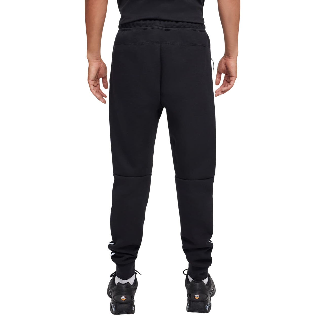Nike Tech Fleece Windrunner Reflective Sweatpants 'Black Bemis Silver' FZ0762-010 - 2