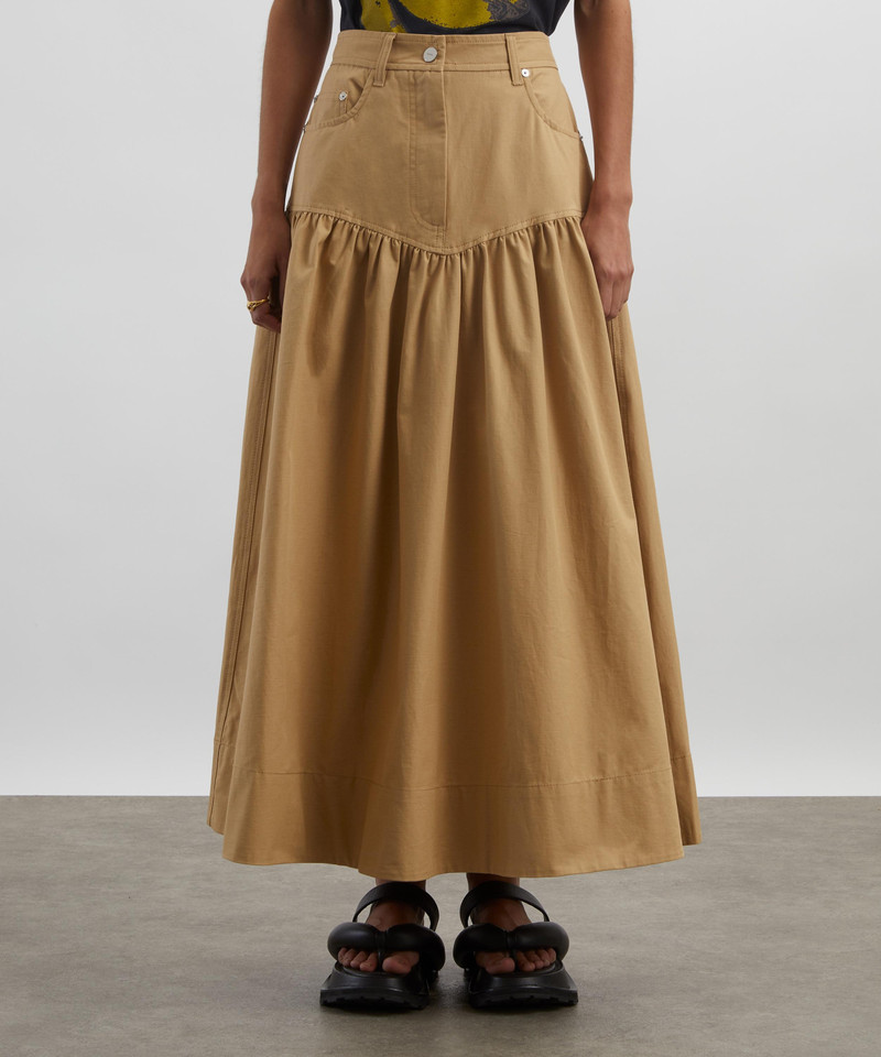 Suiting Long Skirt 3