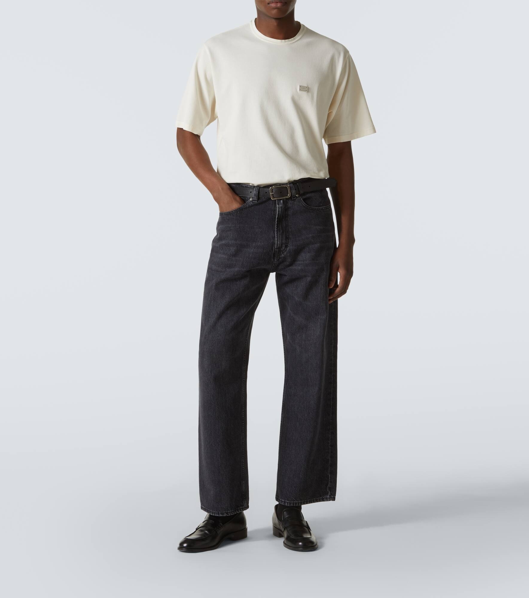 Cotton piqué T-shirt - 2
