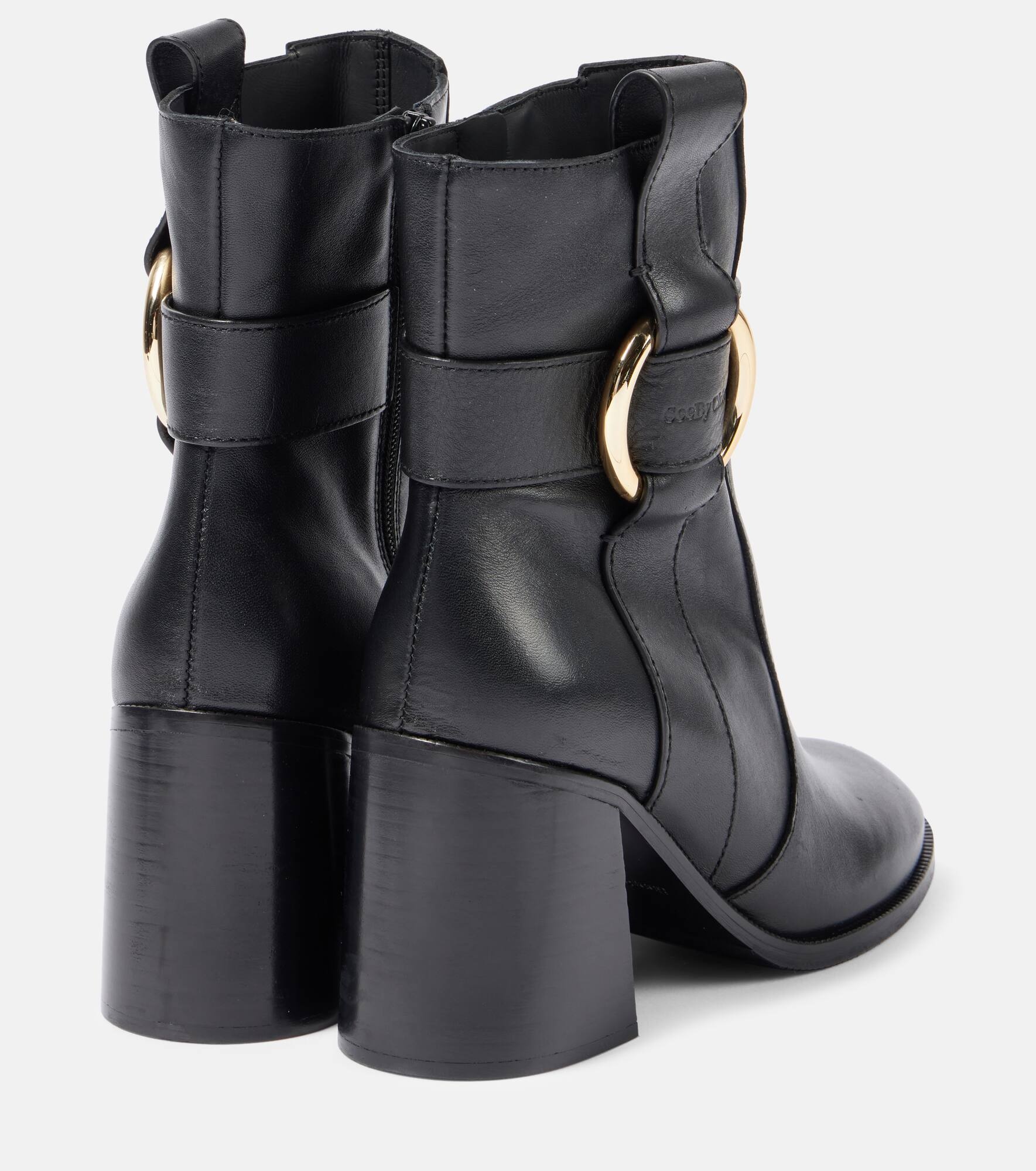 Zelda 90 leather ankle boots - 3