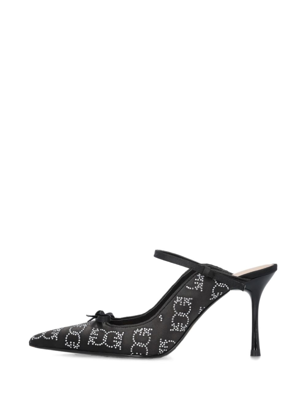 crystal-embellished mules - 6