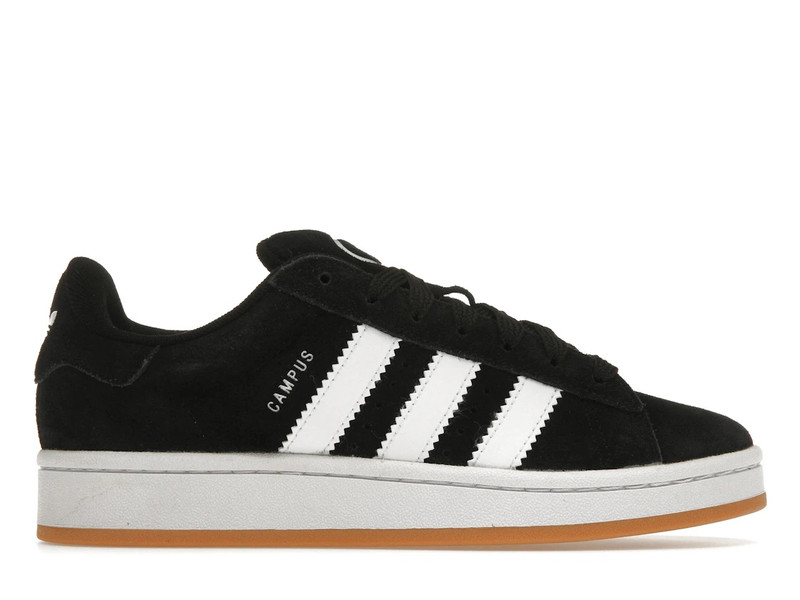 adidas Campus 00s Black White Gum (Kids) - 1