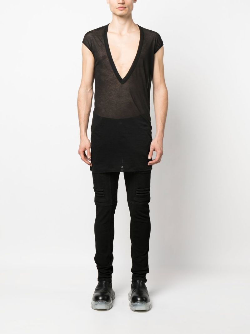 Rick Owens DRKSHDW Easy Nagakin denim joggers | REVERSIBLE