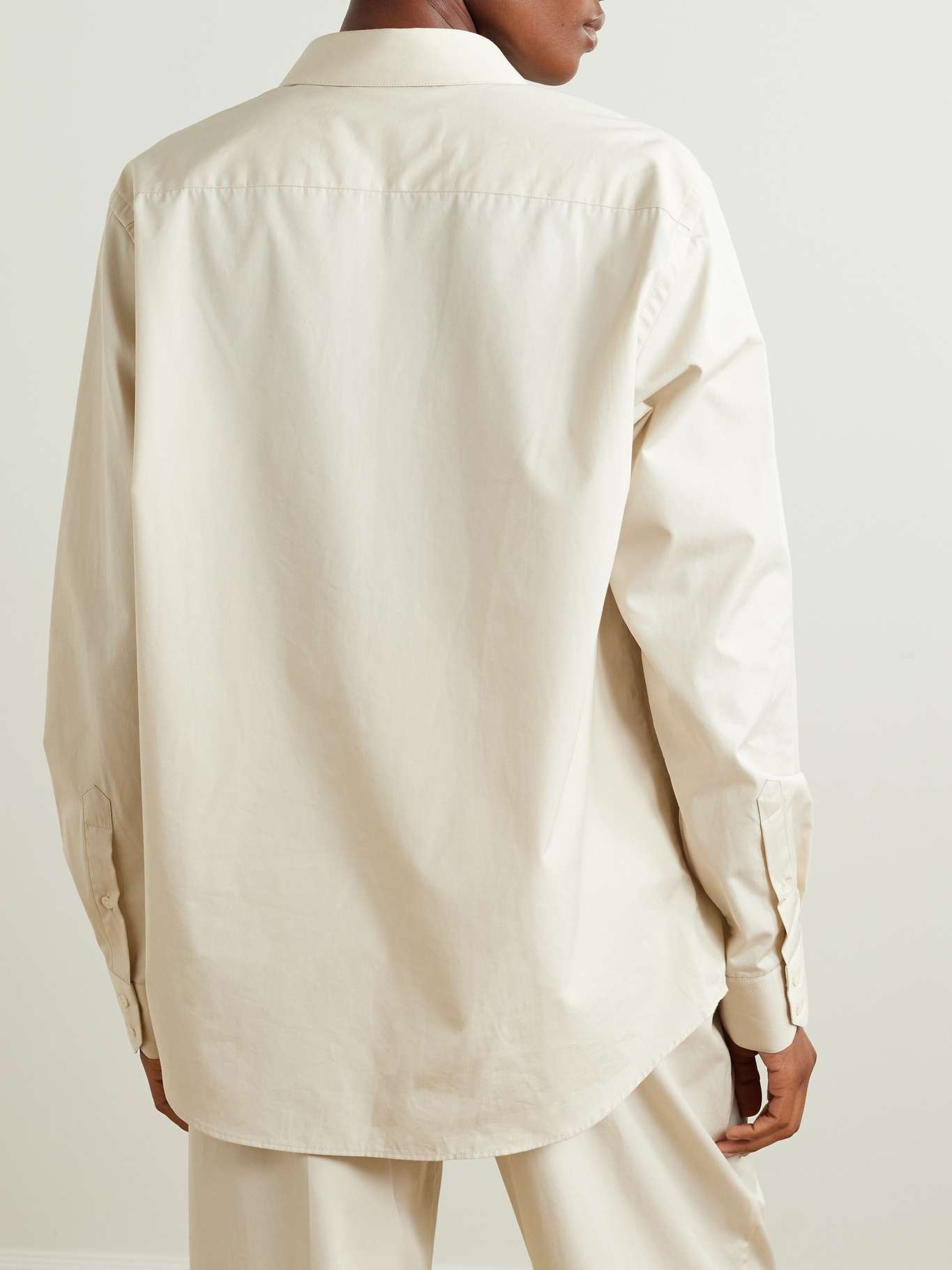 Cotton-poplin shirt - 4