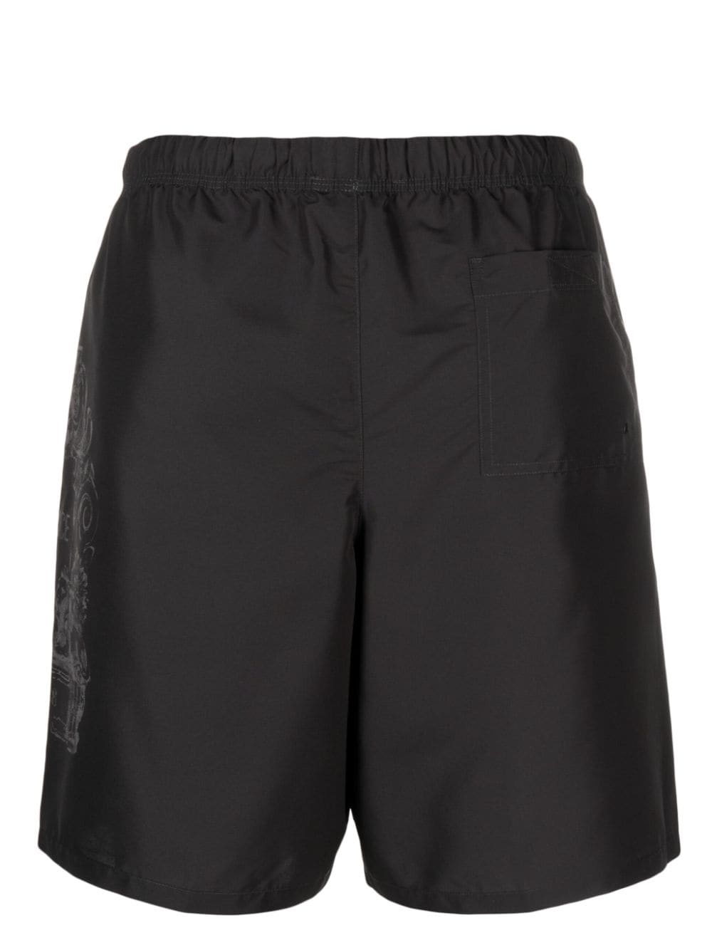 Versace Cartouche-print swim shorts - 2