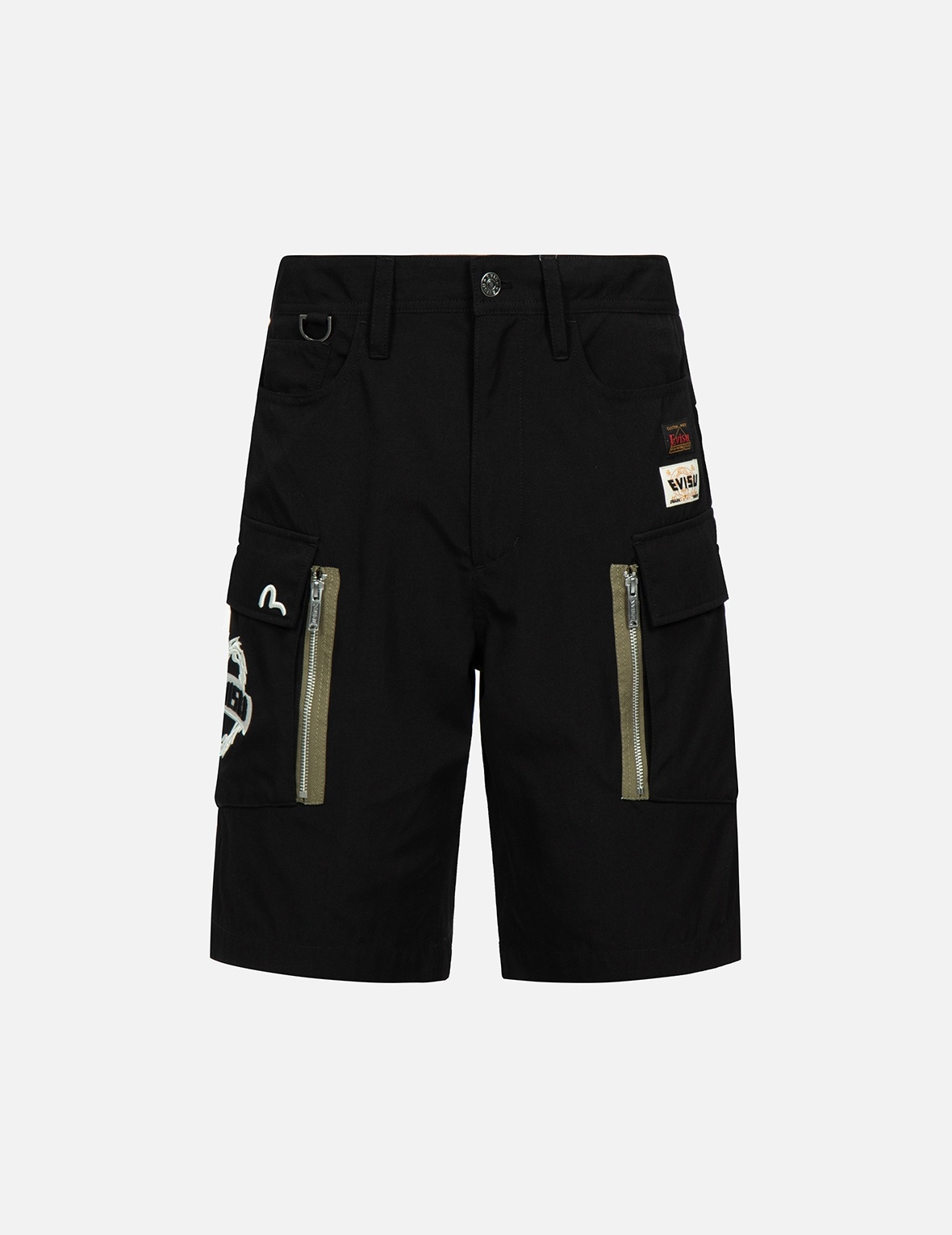 DAICOCK PRINT CARGO SHORTS - 1