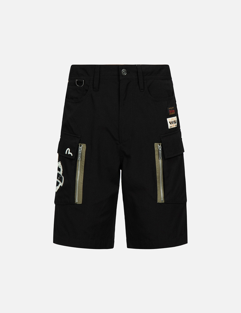 DAICOCK PRINT CARGO SHORTS 1