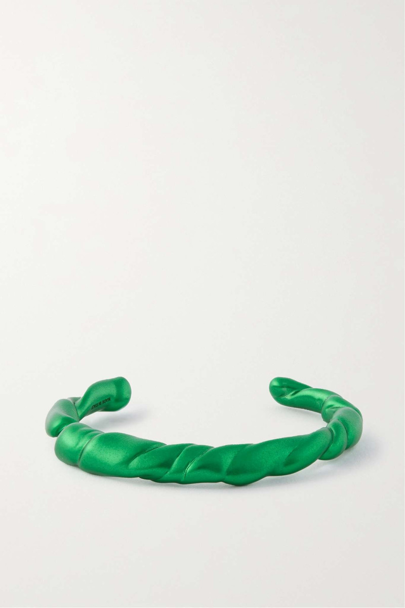 Nappa Twist silver cuff - 1