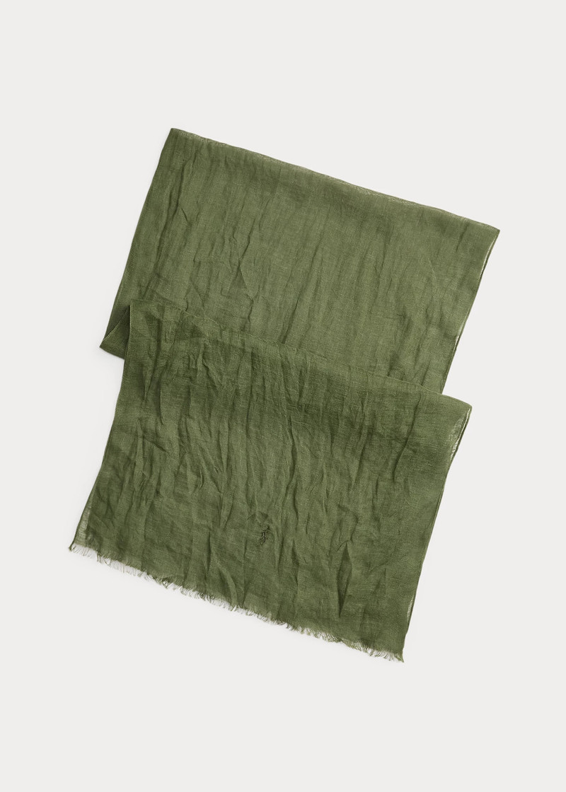 Lightweight Linen Scarf 1