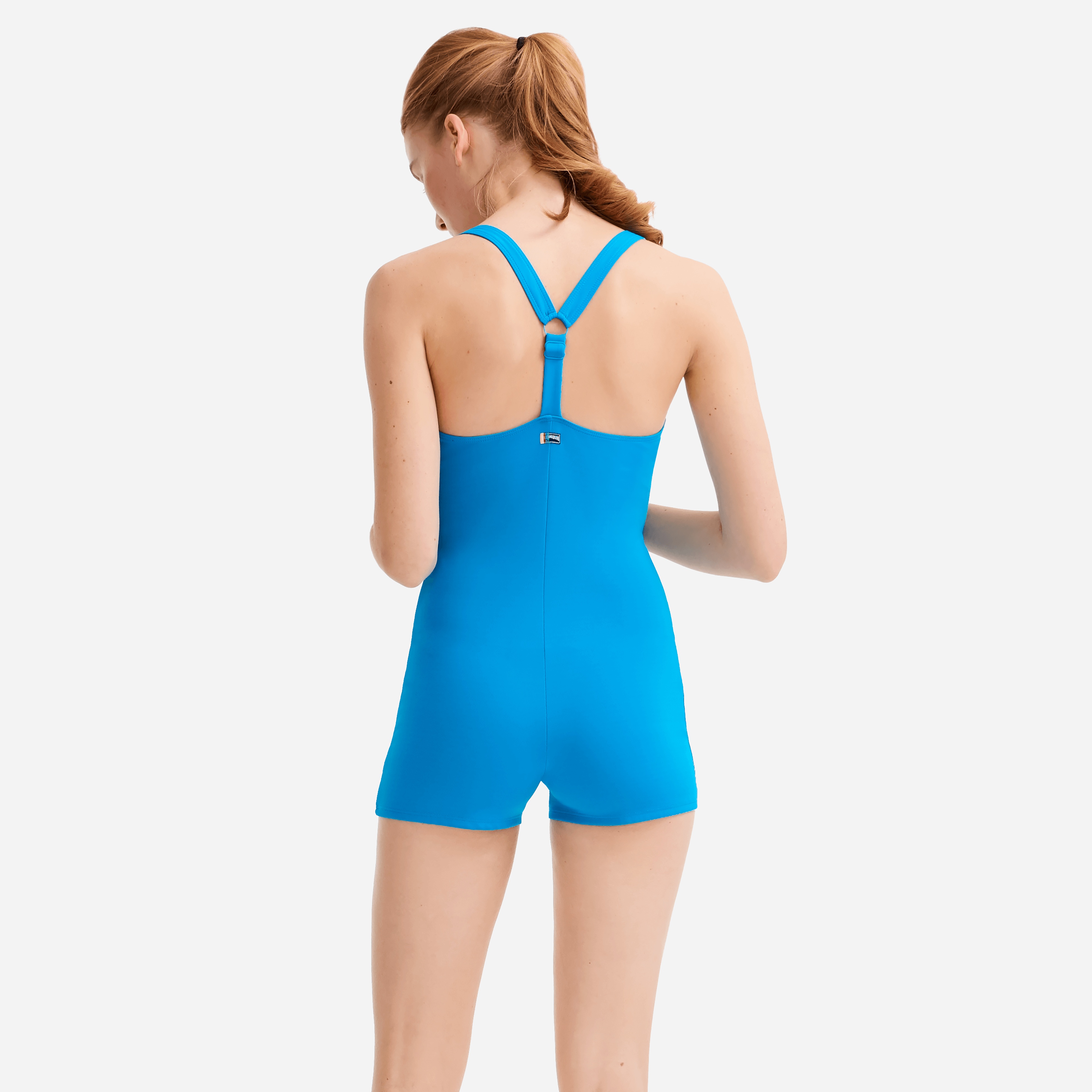 Women contrasted one piece short swimsuit - Vilebrequin x JCC+ - Limited Edition - 3