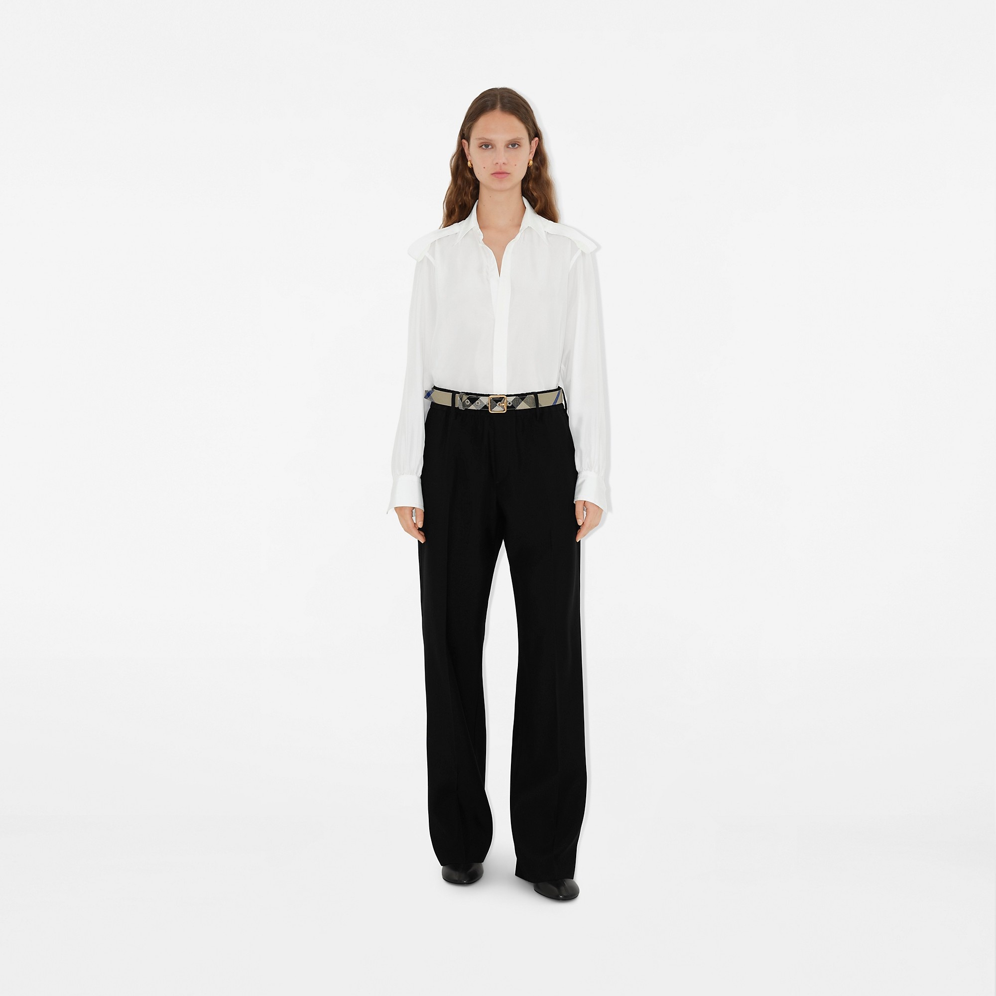 Check B Buckle Belt - 2