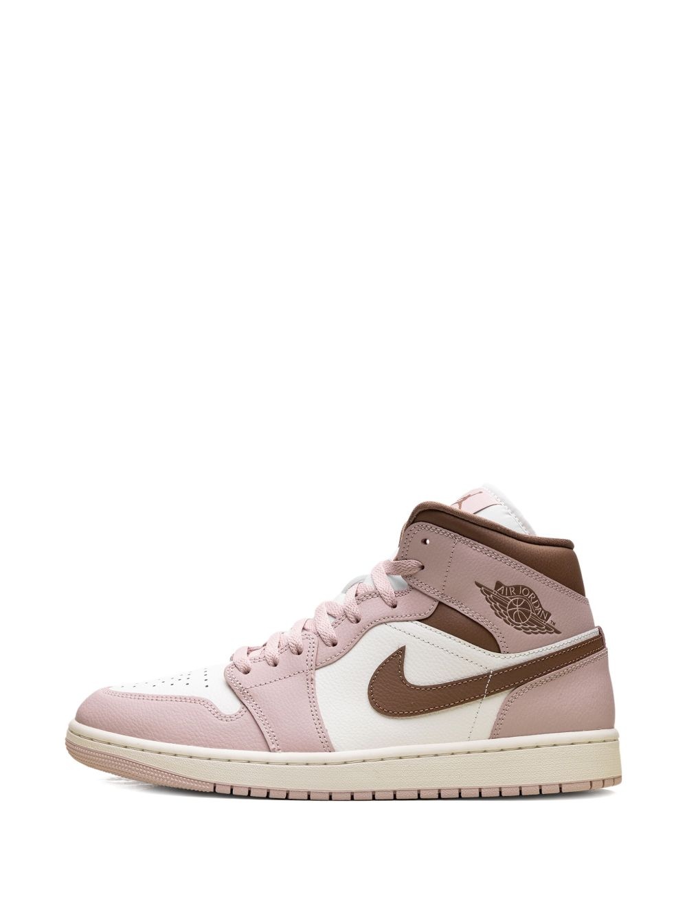 Jordan 1 Mid "Pink Oxford/Brown" sneakers - 5